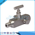 High pressure gas valve, level gauge valve